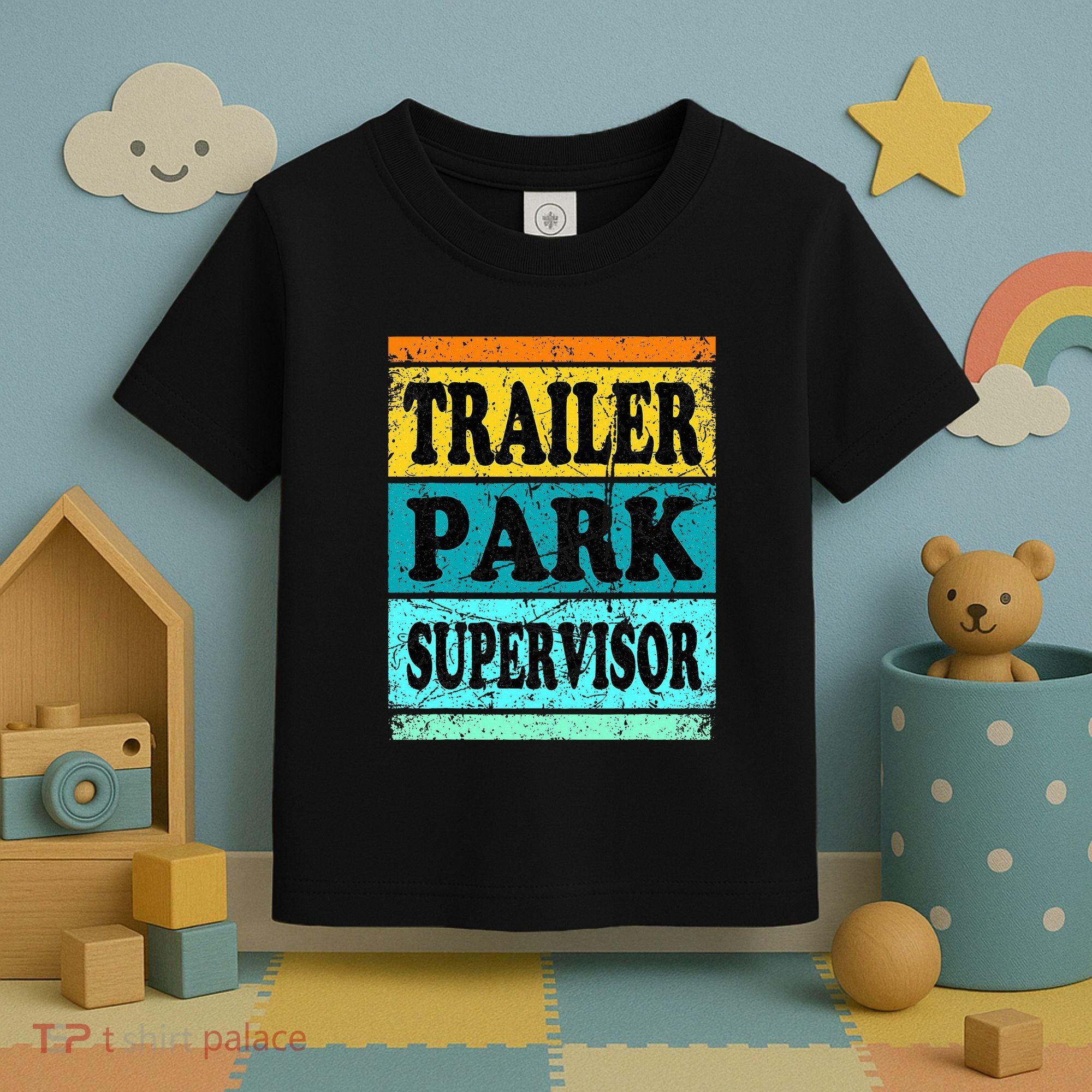 Trailer Park Supervisor Hillbilly Party Wear Redneck Costume Toddler T-Shirt