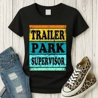 Trailer Park Supervisor Hillbilly Party Wear Redneck Costume Women's T-Shirt thumb 3