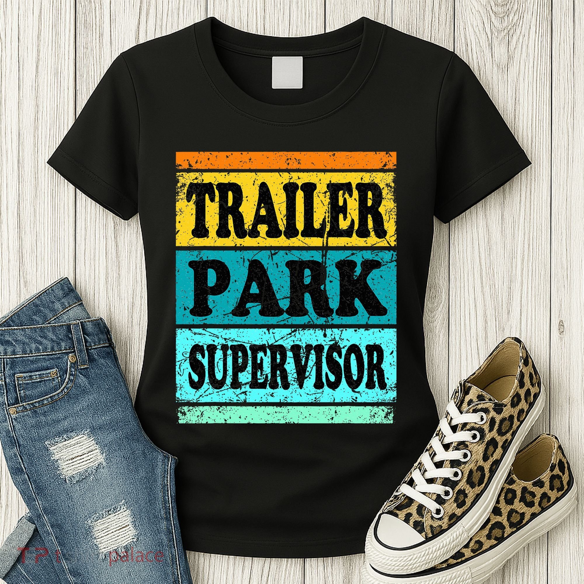 Trailer Park Supervisor Hillbilly Party Wear Redneck Costume Women's T-Shirt