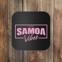 Tropical Palms Samoa Samoan Vibes Samoa Vibes Coaster thumb 0