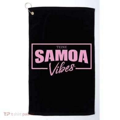 Tropical Palms Samoa Samoan Vibes Samoa Vibes Golf Towel