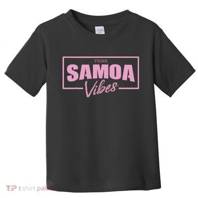 Tropical Palms Samoa Samoan Vibes Samoa Vibes Toddler T-Shirt