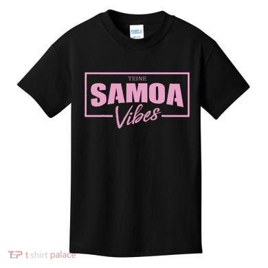 Tropical Palms Samoa Samoan Vibes Samoa Vibes Kids T-Shirt