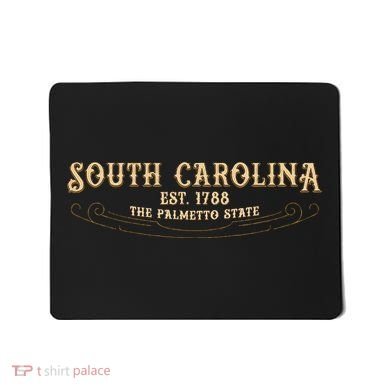 The Palmetto State South Carolina Mousepad