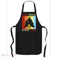The Puck Stops Here Funny Hockey Goalie Apron thumb 0