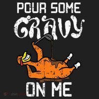 Turkey Pour Some Gravy On Me Thanksgiving Beanie thumb 2