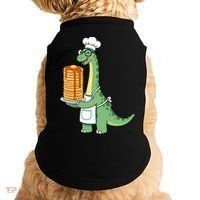 The Pancake Saurus Cute Funny Dinosaur Doggie Tank thumb 0