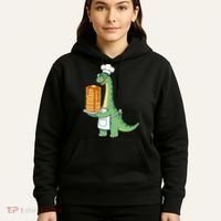The Pancake Saurus Cute Funny Dinosaur Hoodie thumb 5