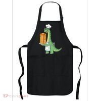 The Pancake Saurus Cute Funny Dinosaur Apron thumb 0