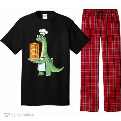 The Pancake Saurus Cute Funny Dinosaur Pajama Set