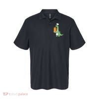 The Pancake Saurus Cute Funny Dinosaur Polo thumb 0