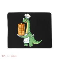 The Pancake Saurus Cute Funny Dinosaur Mousepad thumb 0