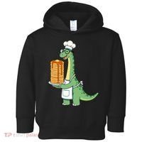The Pancake Saurus Cute Funny Dinosaur Toddler Hoodie thumb 0