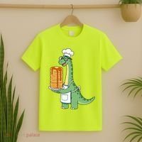 The Pancake Saurus Cute Funny Dinosaur T-Shirt thumb 2