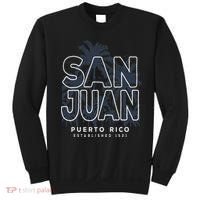 Tropical Palms San Juan San Juan Puerto Rico Sweatshirt thumb 0