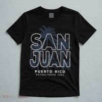 Tropical Palms San Juan San Juan Puerto Rico T-Shirt thumb 5