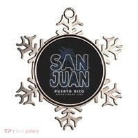 Tropical Palms San Juan San Juan Puerto Rico Ornament thumb 0