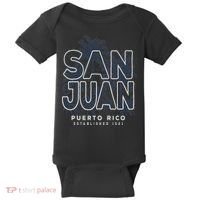 Tropical Palms San Juan San Juan Puerto Rico Baby Bodysuit thumb 0