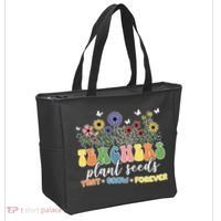 Teachers Plant Seeds That Grow Forever Tote Bag thumb 2