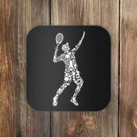 Tennis Player Coaster thumb 0