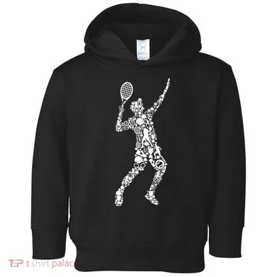 Tennis Player Toddler Hoodie