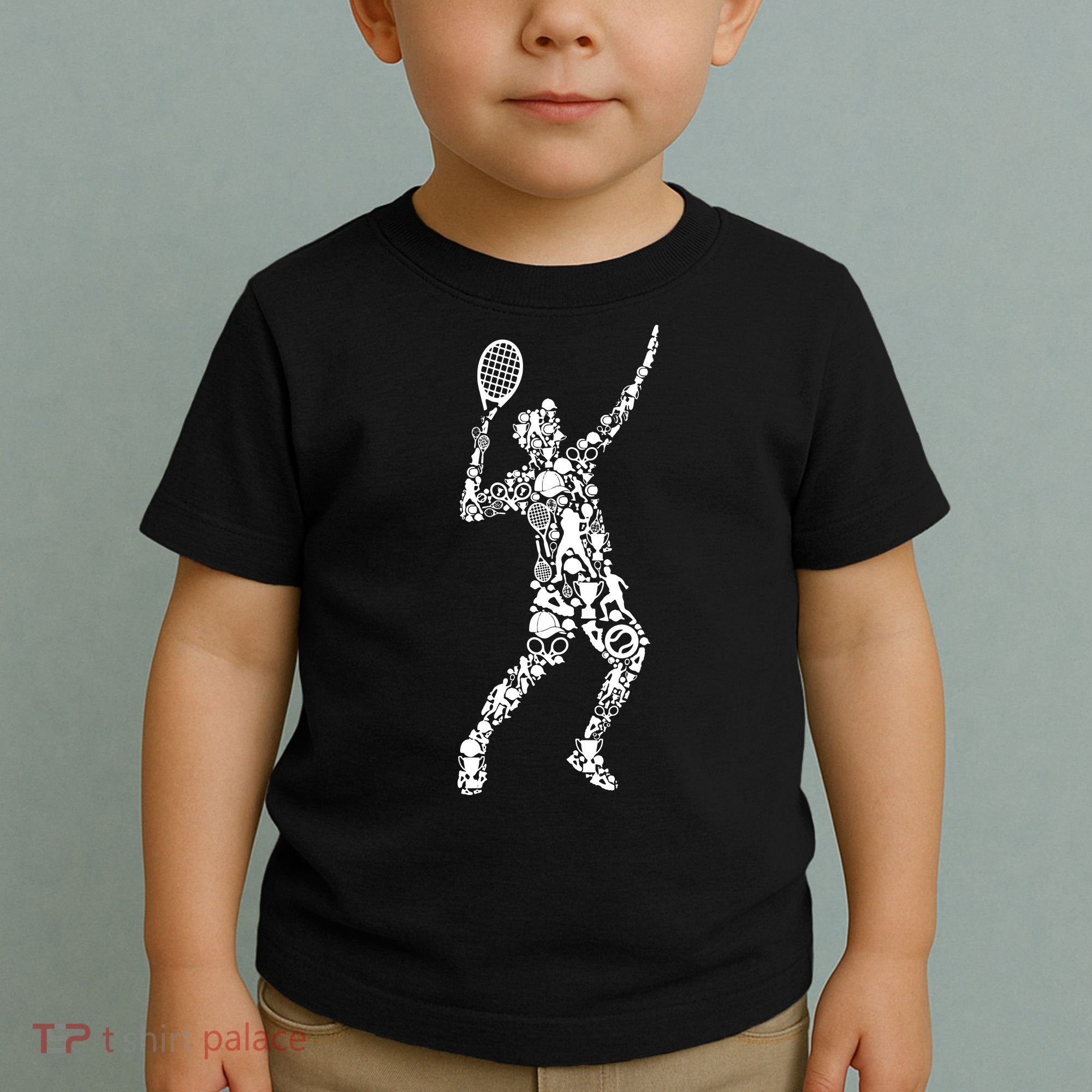 Tennis Player Toddler T-Shirt