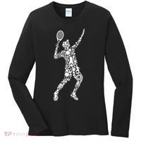 Tennis Player Women's Long Sleeve Shirt thumb 0
