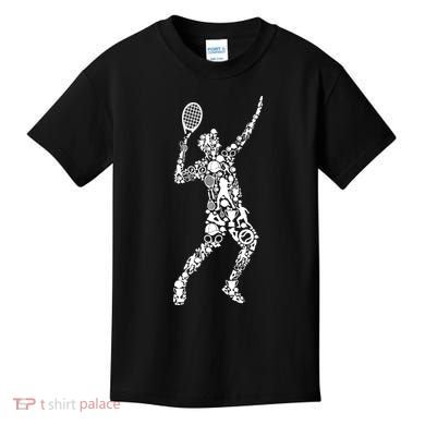 Tennis Player Kids T-Shirt