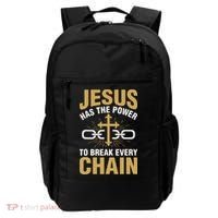 The Power To Break Every Chain Christian Backpack thumb 0
