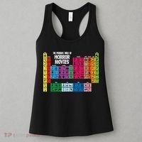The Periodic Table Of Horror Movies Chemistry Science Women's Tank Top thumb 3