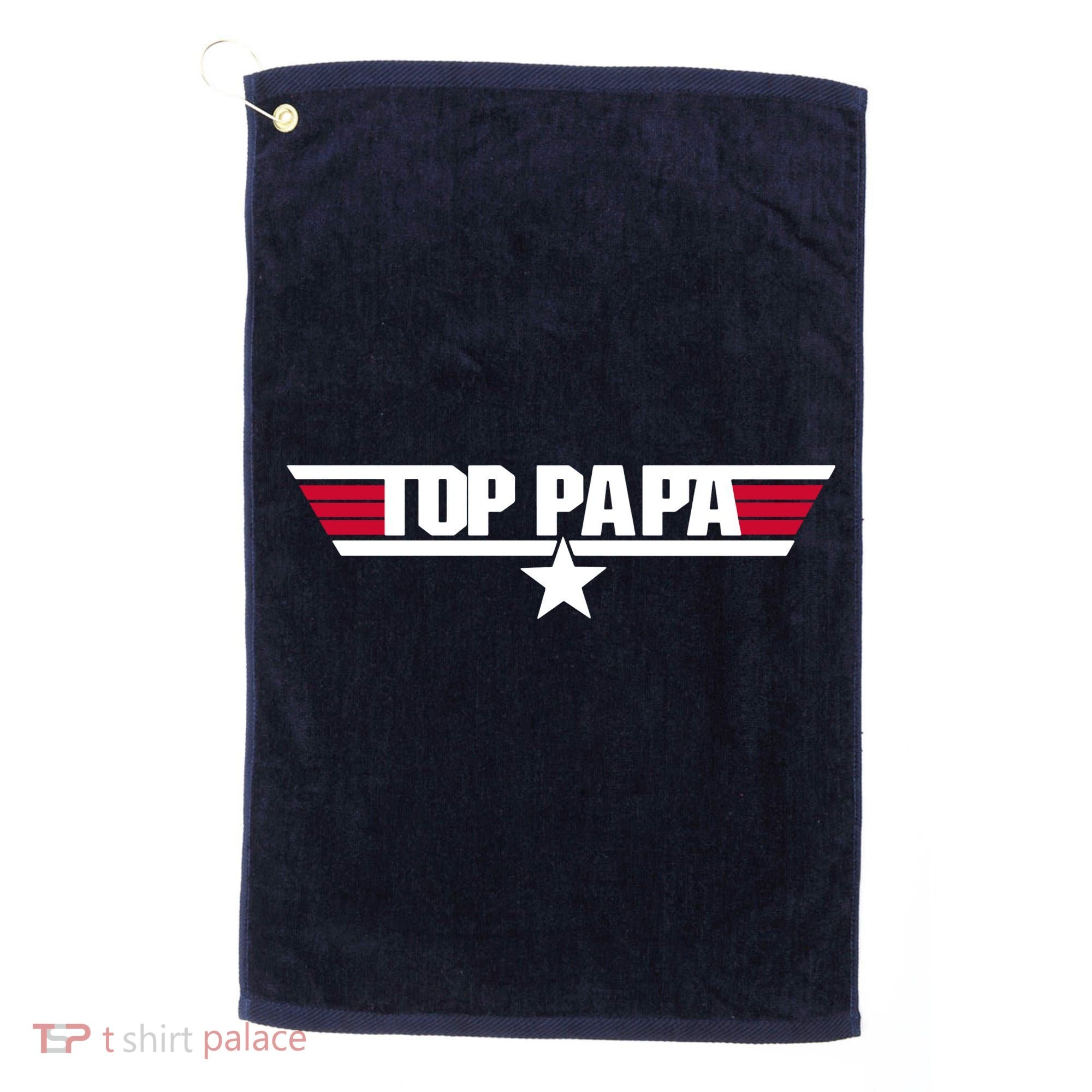 Top Papa Golf Towel