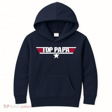 Top Papa Kids Hoodie