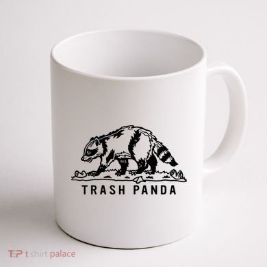 Trash Panda Coffee Mug back