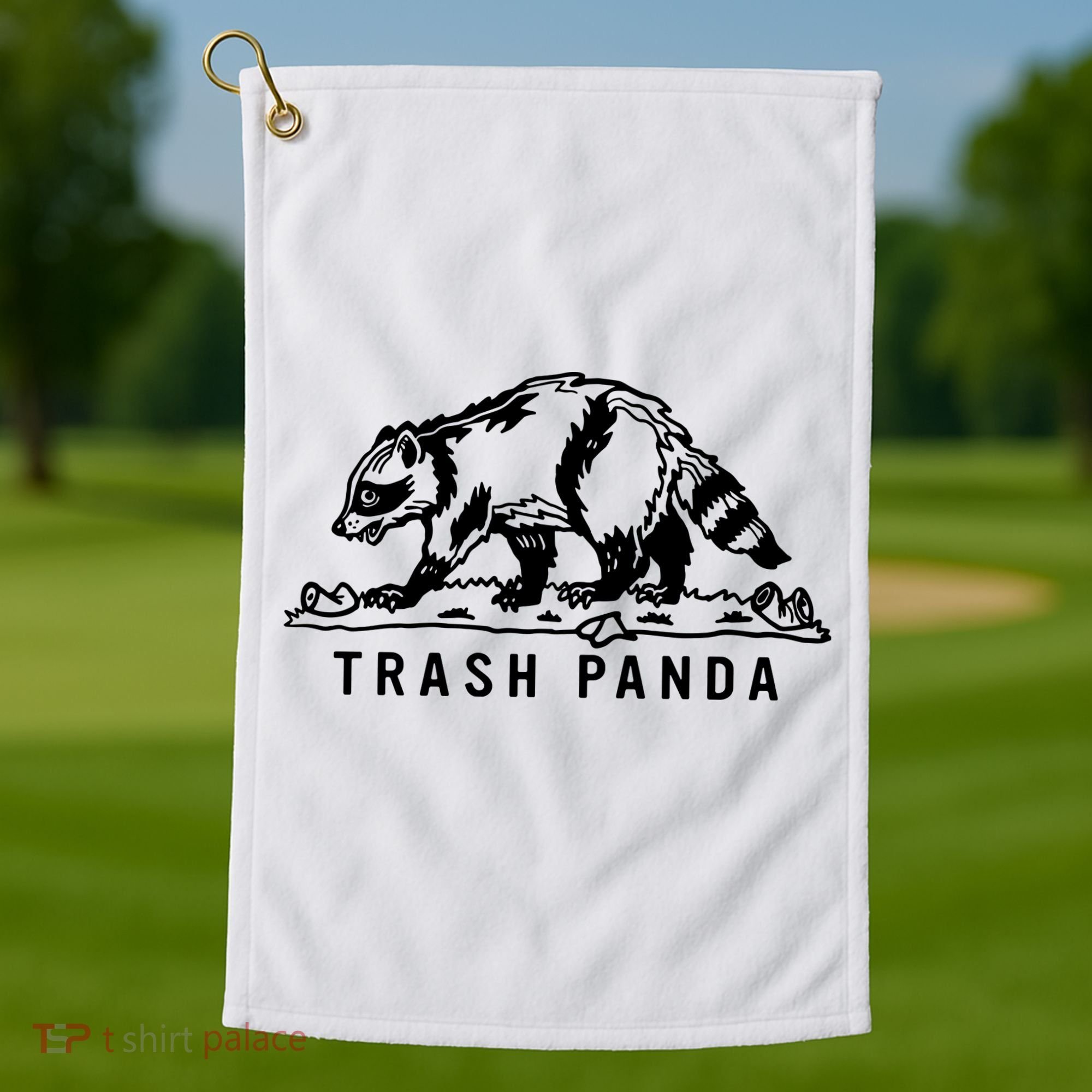 Trash Panda Golf Towel