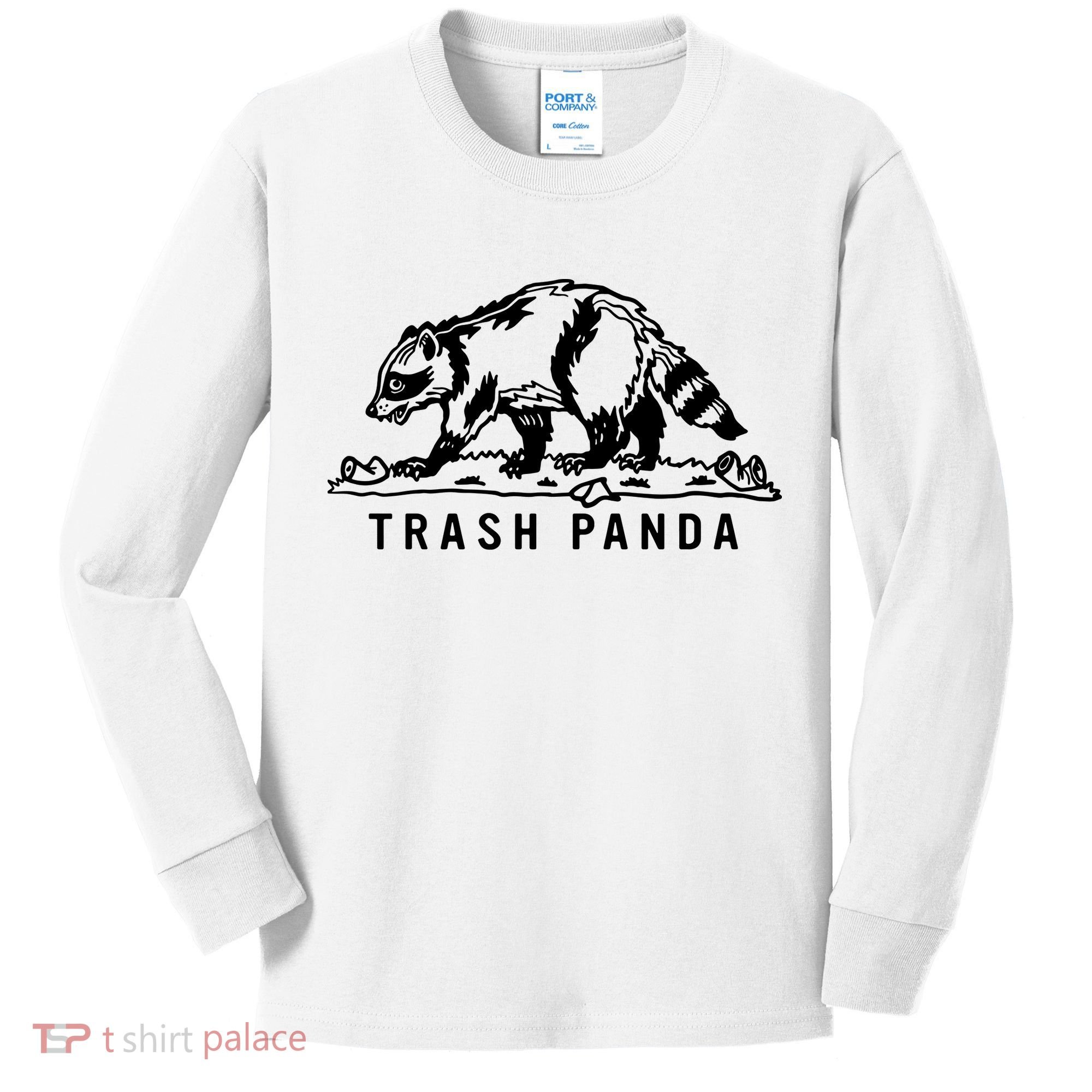 Trash Panda Kids Long Sleeve Shirt