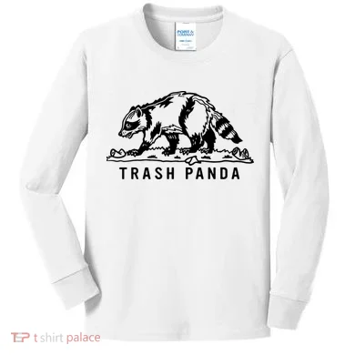 Trash Panda Kids Long Sleeve Shirt