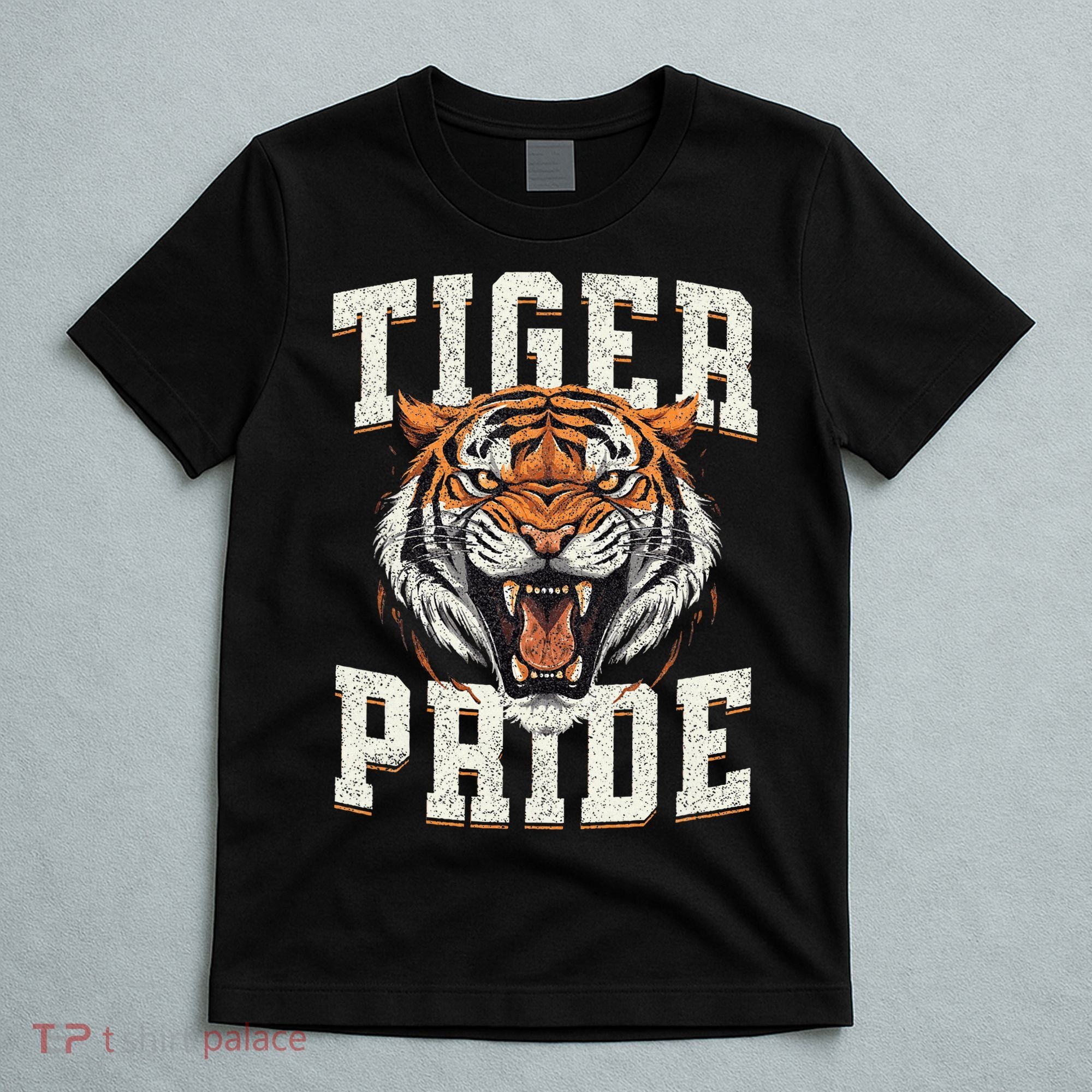 Tiger Pride Tiger Mascot Vintage School Sports Team T-Shirt