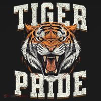Tiger Pride Tiger Mascot Vintage School Sports Team T-Shirt thumb 7