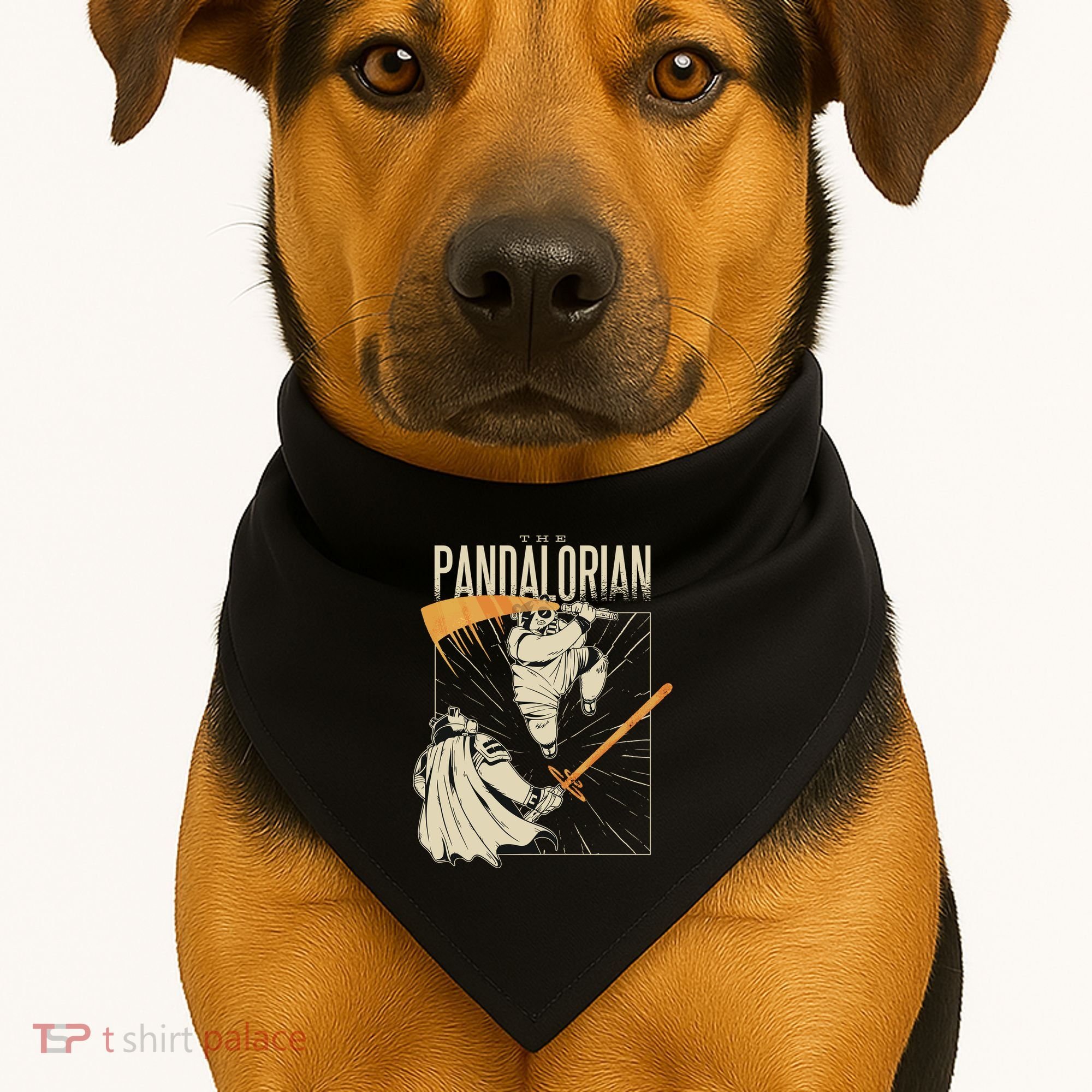 The Pandalorian USA-Made Doggie Bandana