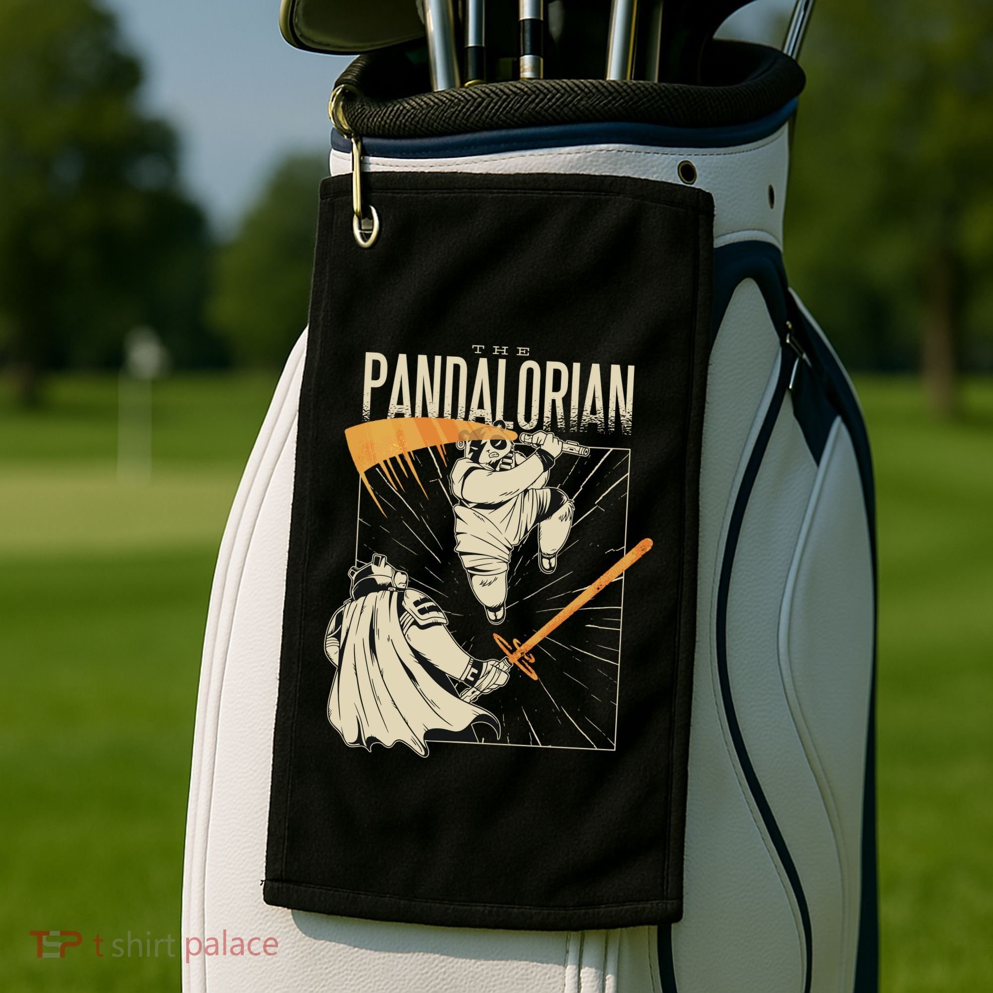 The Pandalorian Golf Towel