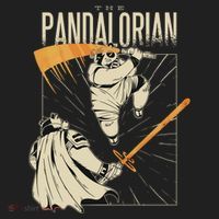 The Pandalorian Golf Towel thumb 3