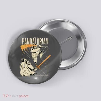 The Pandalorian Button