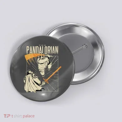 The Pandalorian Button