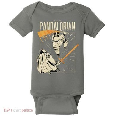 The Pandalorian Baby Bodysuit
