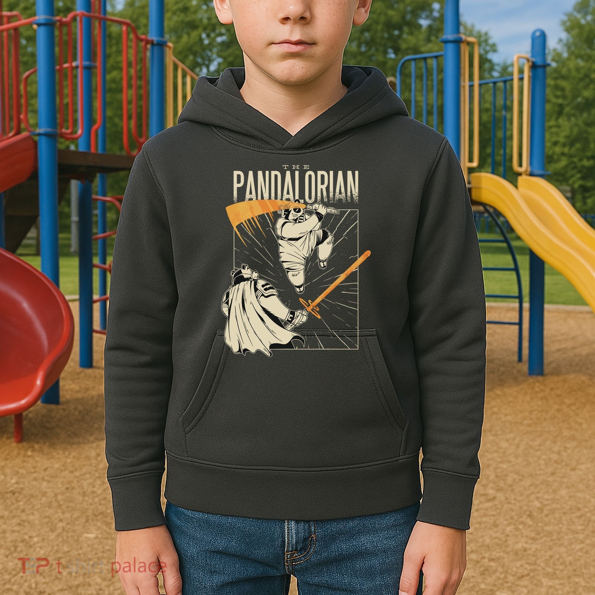 The Pandalorian Kids Hoodie