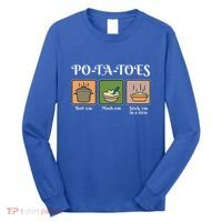 Taters Po Ta Toes Potato Boil Em Long Sleeve Shirt thumb 0
