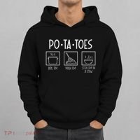 Taters Po Ta Toes Potatoes Funny Nerdy Fantasy Hoodie thumb 0