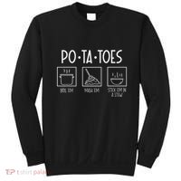 Taters Po Ta Toes Potatoes Funny Nerdy Fantasy Sweatshirt thumb 0
