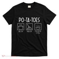 Taters Po Ta Toes Potatoes Funny Nerdy Fantasy T-Shirt thumb 0