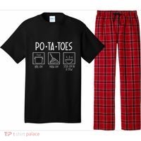 Taters Po Ta Toes Potatoes Funny Nerdy Fantasy Pajama Set thumb 0